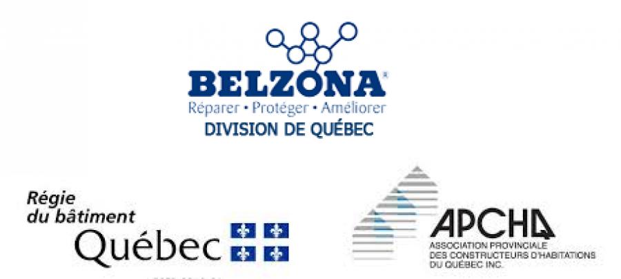 Étanchement et imperméabilisation Belzona Québec Logo